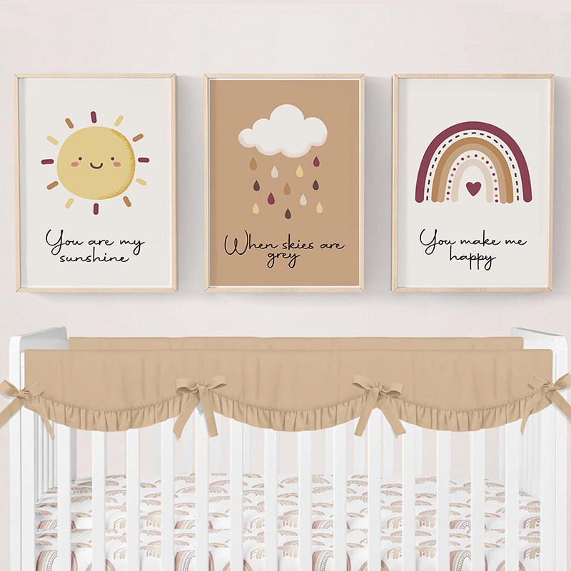 Baby Nursery Pictures - You Are My Sunshine Nursery Wall