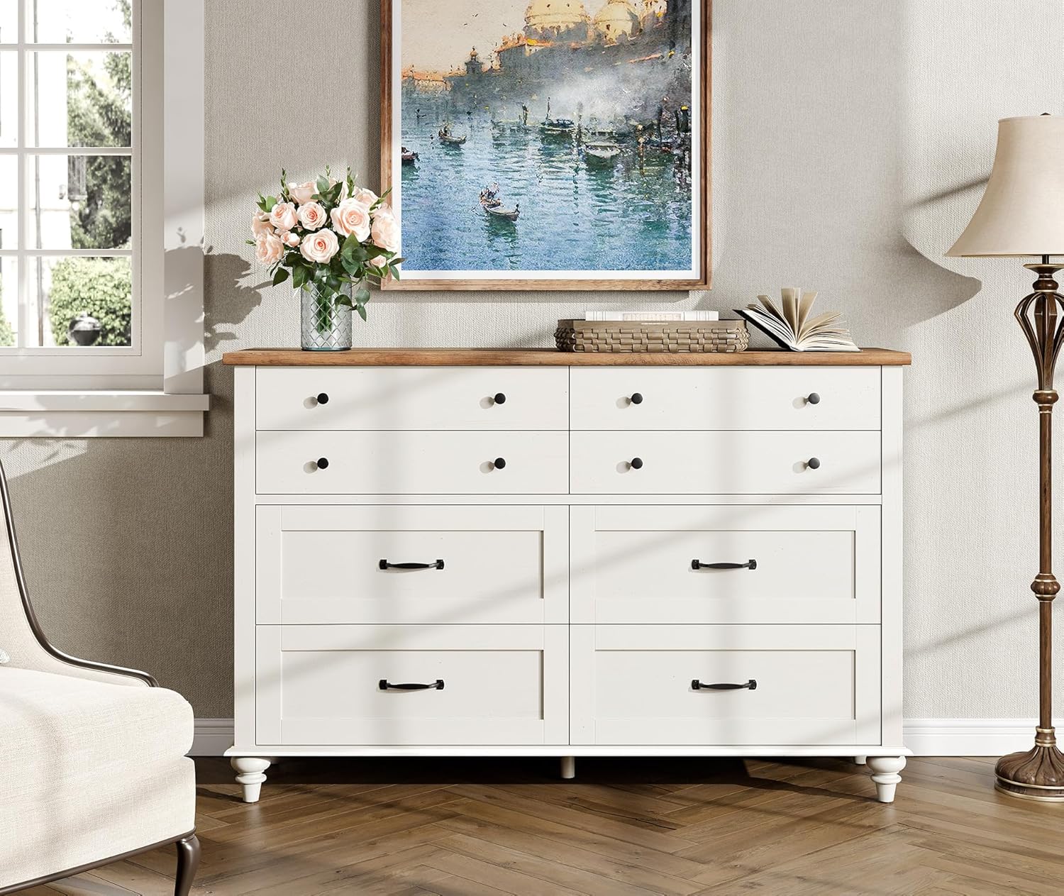 Baby Nursery Drawers - Modern Kids Dresser with 7 Drawers