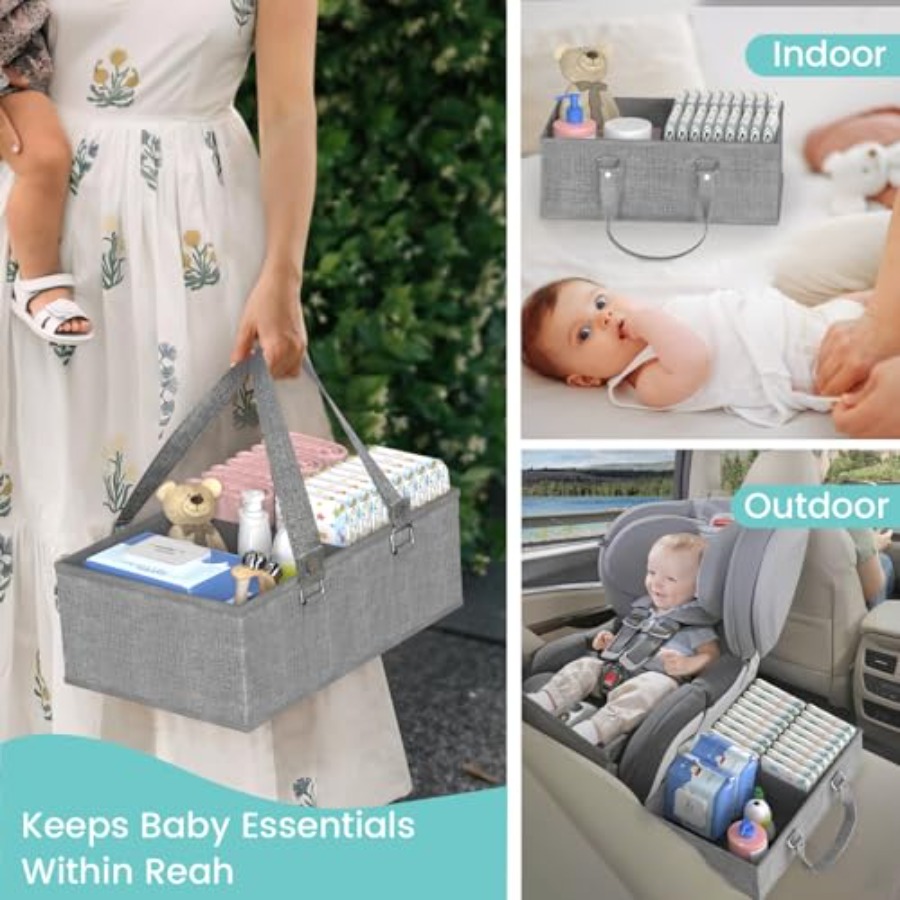 2IN1 Baby Diaper Caddy Organiz - огляд і ціна Baby Nursery Drawers