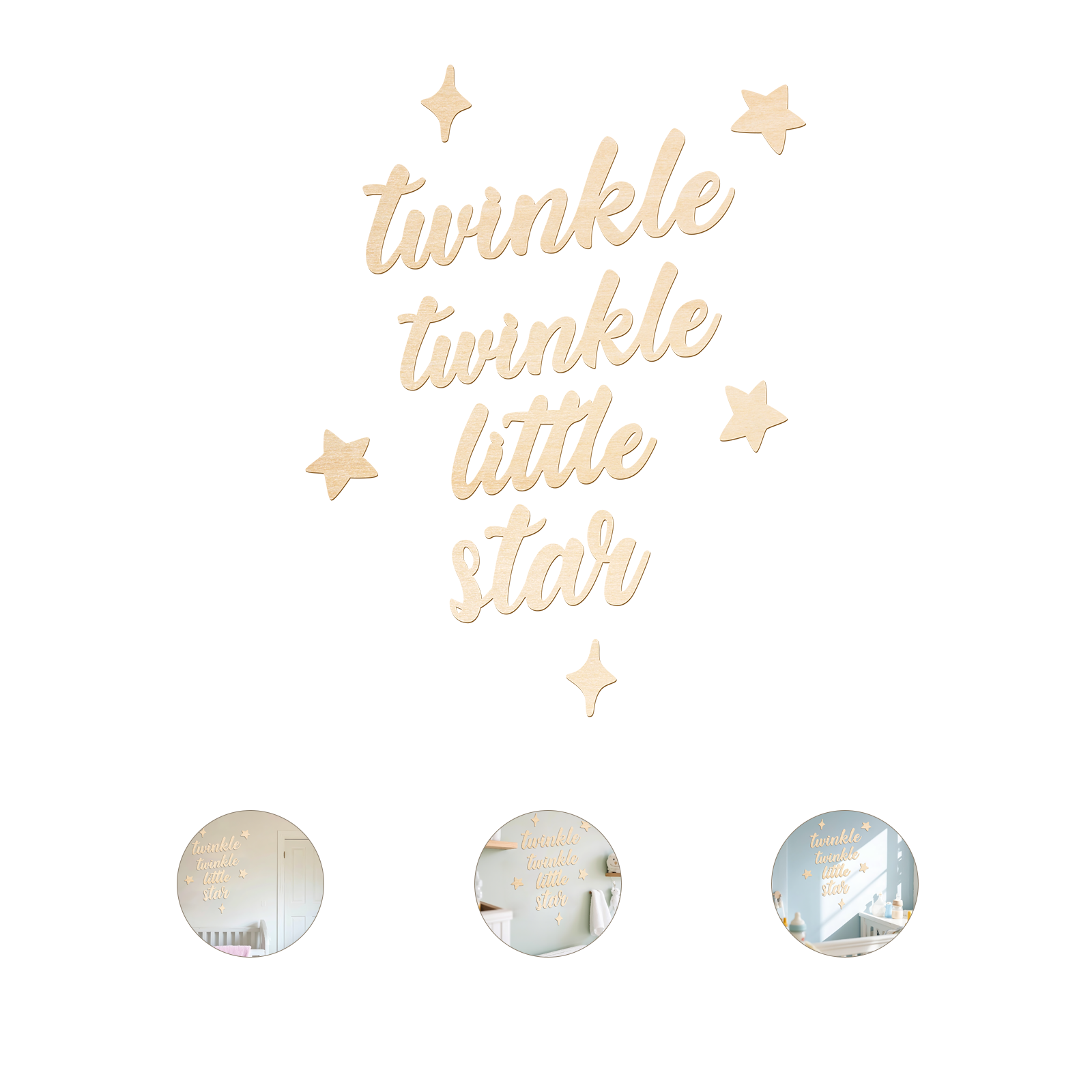 Twinkle Twinkle Little Star Wo - огляд і ціна Baby Nursery Room