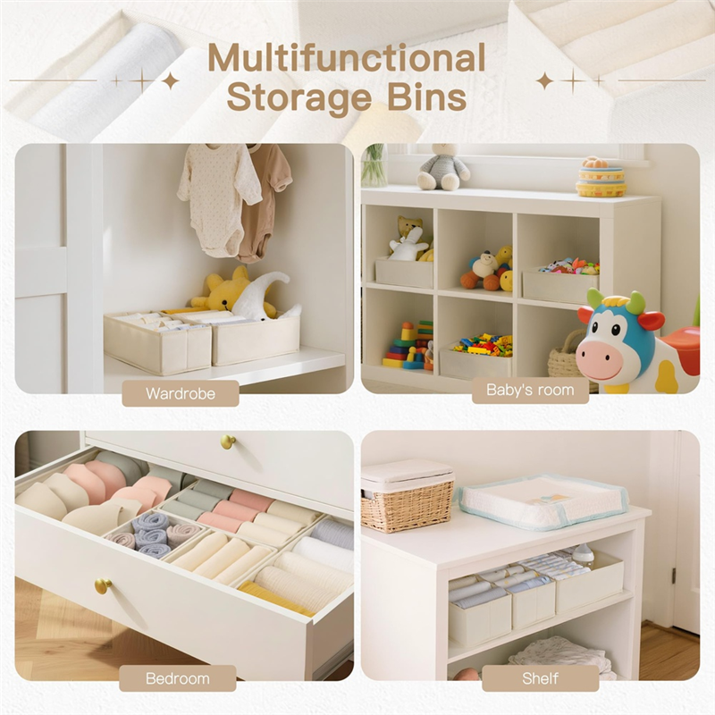 A19F-Drawer Organizer Clothes  - огляд і ціна Baby Nursery Drawers
