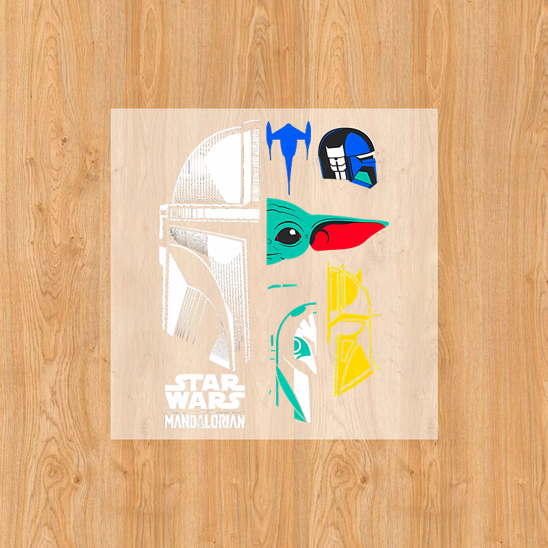 Stars-wars Iron on Patches for - огляд і ціна Baby Yoda Nursery Decor