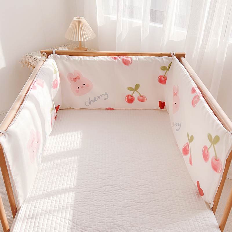 Crib Bumper Around Cot Baby Nu - огляд і ціна Baby Nursery Bedding Sets