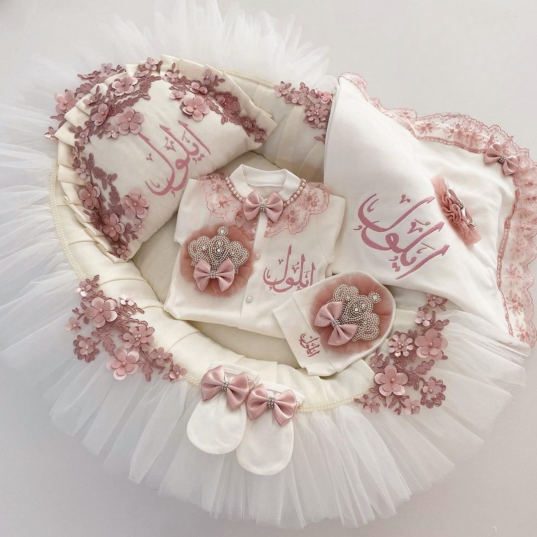 Dollbling 5pcs Newborn Welcome - огляд і ціна Baby Nursery Bedding Sets