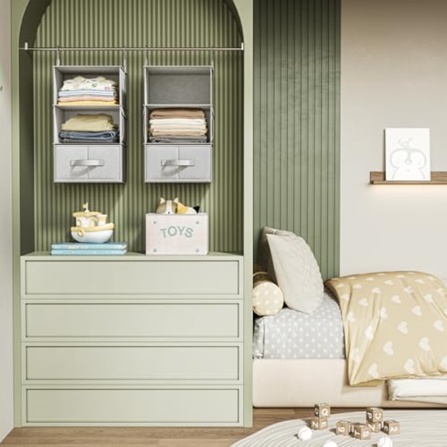 Hanging Clo Organizer, Set of  - огляд і ціна Baby Nursery Drawers