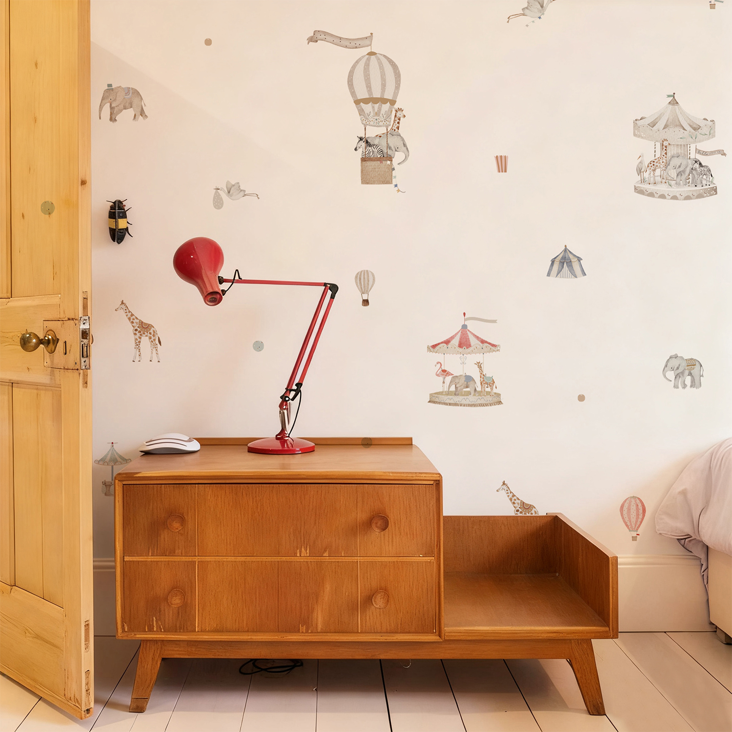 Retro Watercolor Wonderful Enc - огляд і ціна Baby Nursery Set Furniture