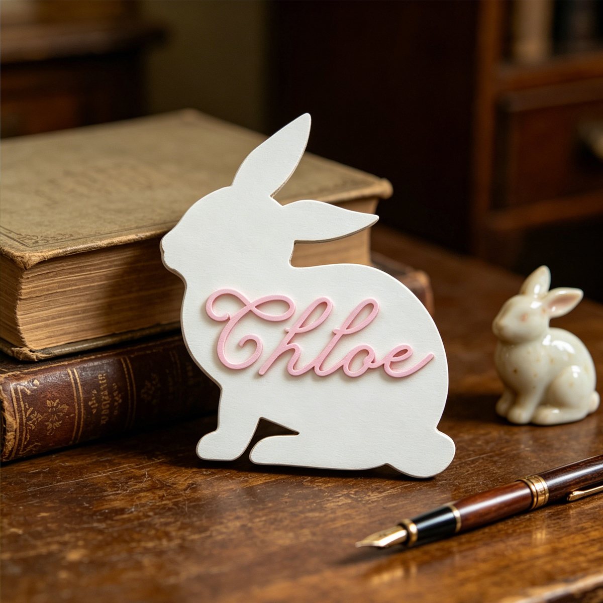 1Pc Custom Cute Bunny Name Woo - огляд і ціна Baby Nursery Room