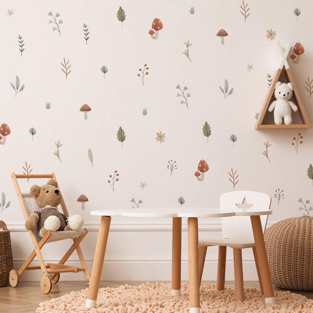 Boho Cartoon Mushroom Branch L - огляд і ціна Baby Nursery Set Furniture