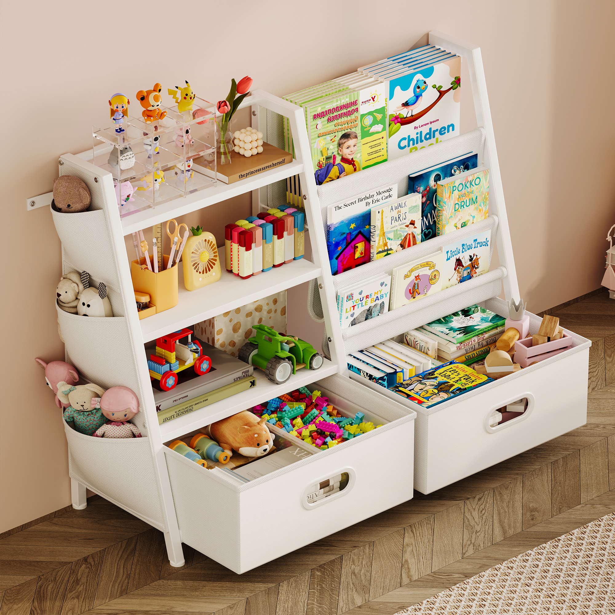 Modern Toddler Bookshelf Nurse - огляд і ціна Baby Nursery Drawers