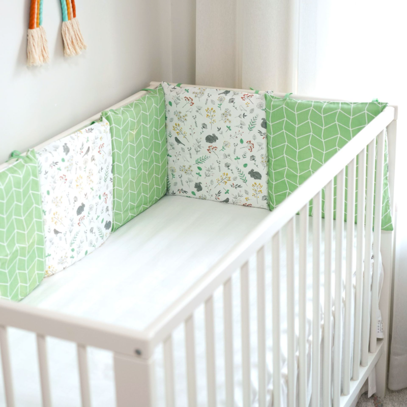 6pcs Baby Bumpers for Crib 30x - огляд і ціна Baby Nursery Bedding Sets