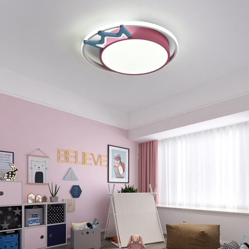 Modern Ceiling Lights Pink Blu - огляд і ціна Baby Nursery Light Fixture