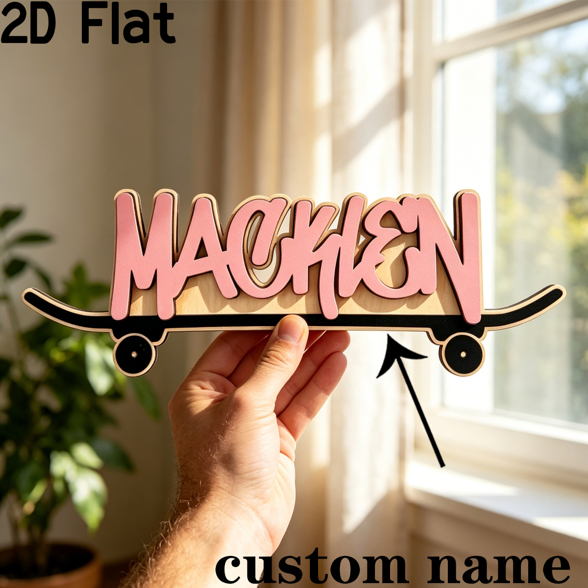 1Pc Custom Sports Skate Bord W - огляд і ціна Baby Nursery Room