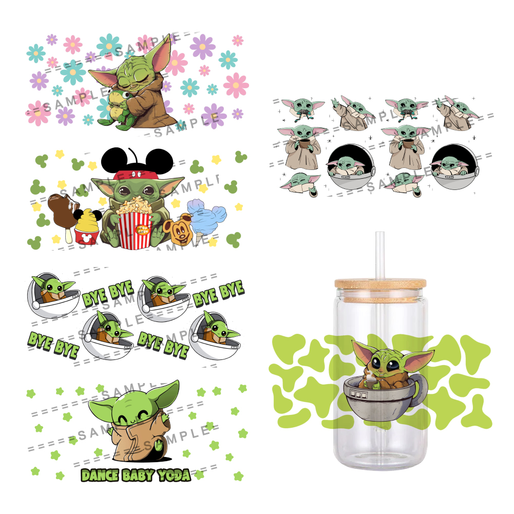 Baby Yoda Designs Disney Carto - огляд і ціна Baby Yoda Nursery Decor