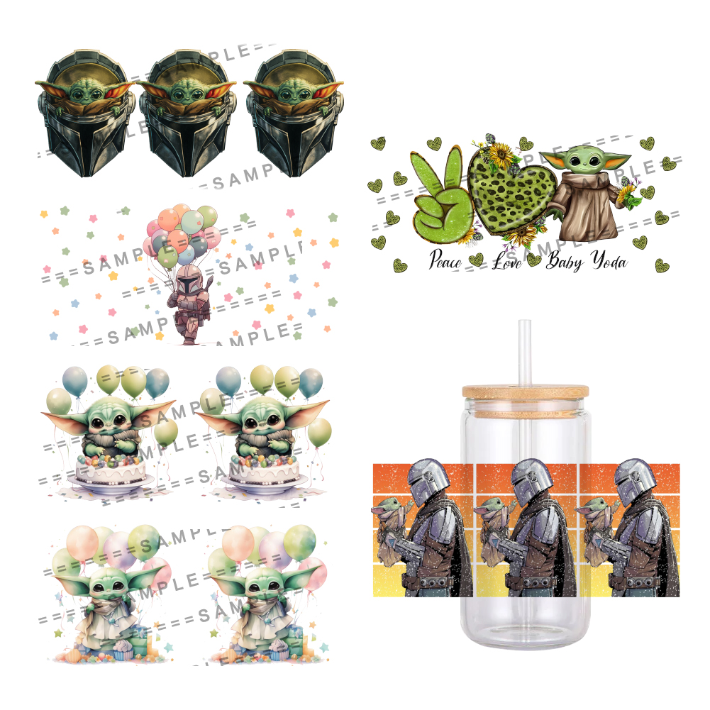 Baby Yoda Designs Disney Carto - огляд і ціна Baby Yoda Nursery Decor