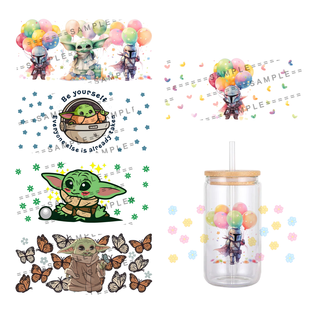 Baby Yoda Designs Disney Carto - огляд і ціна Baby Yoda Nursery Decor
