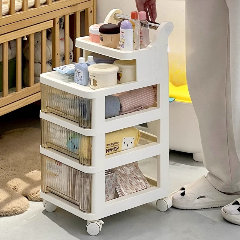3-Tier Rolling Storage Cart fo - огляд і ціна Baby Nursery Drawers