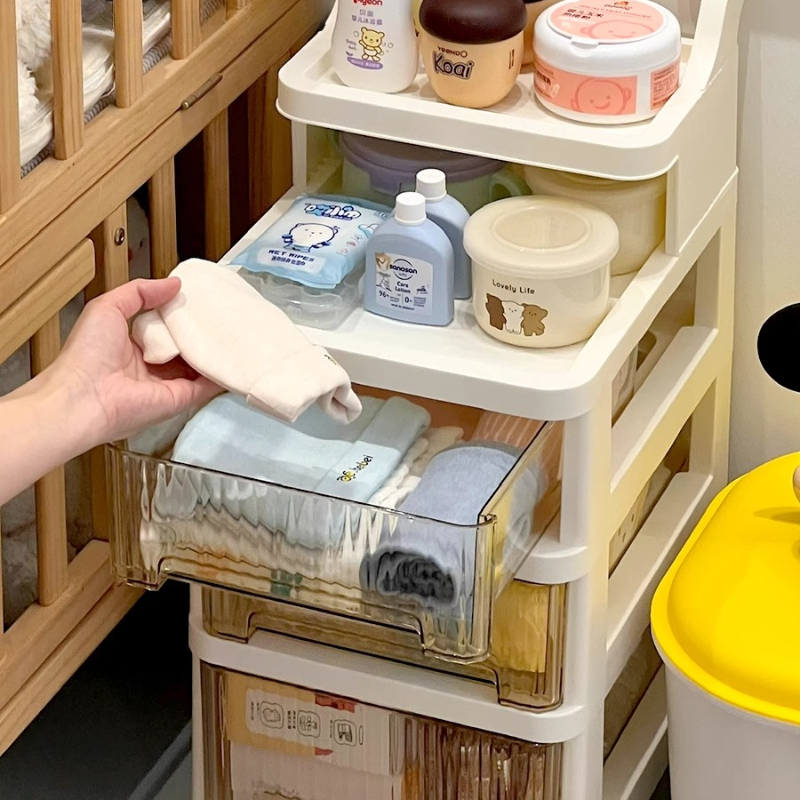 3-Tier Rolling Storage Cart fo - огляд і ціна Baby Nursery Drawers