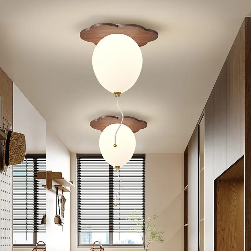 2026 for Solid Wood Cloud Ball - огляд і ціна Baby Nursery Light Fixture