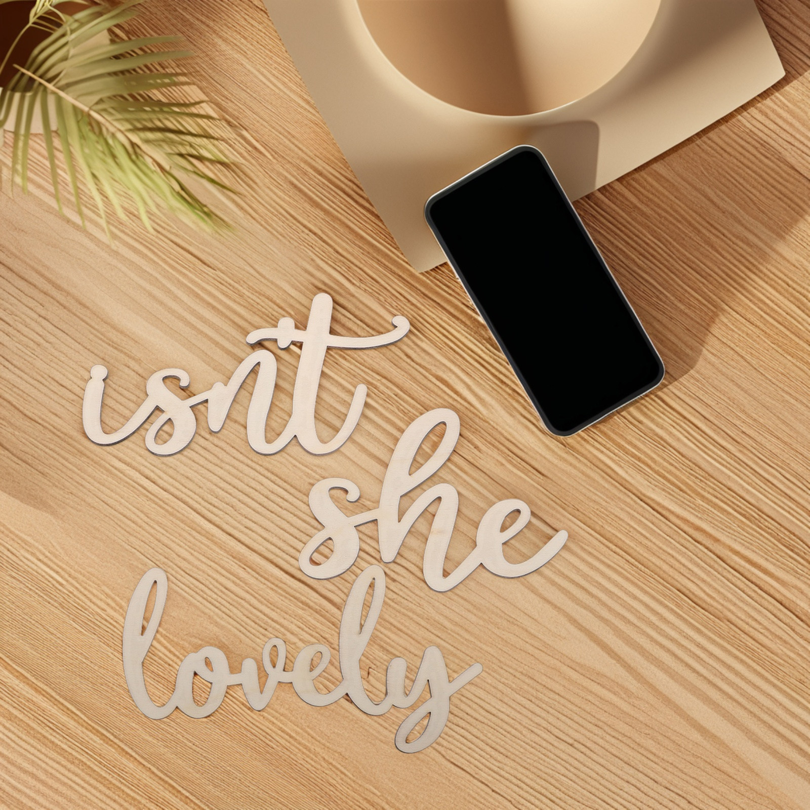Wood Sign Wooden Wall Sticker  - огляд і ціна Baby Nursery Room