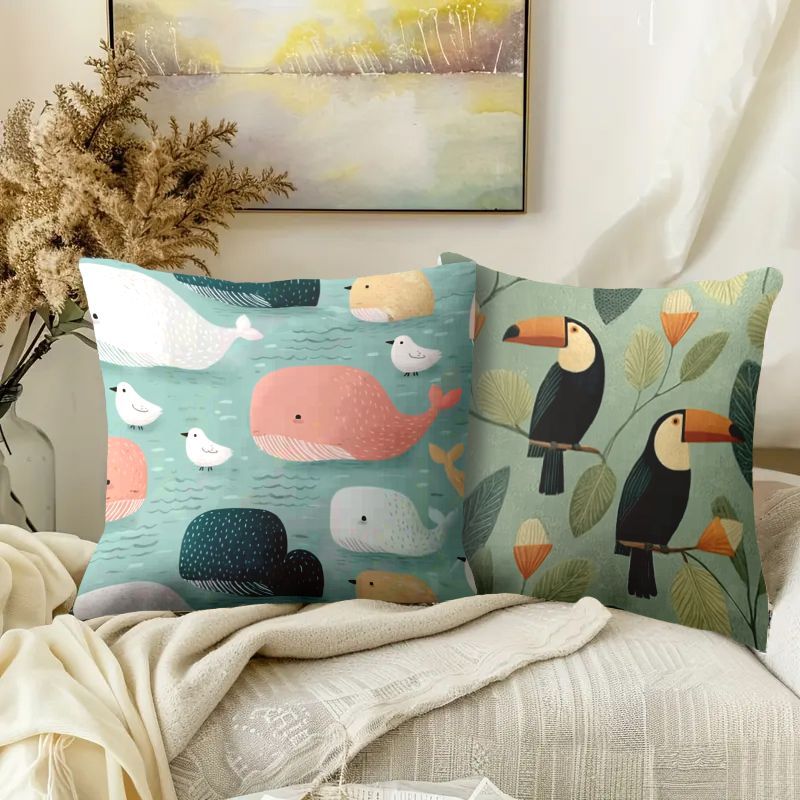 4 Piece Pillowcase Set Cute An - огляд і ціна Baby Nursery Bedding Sets