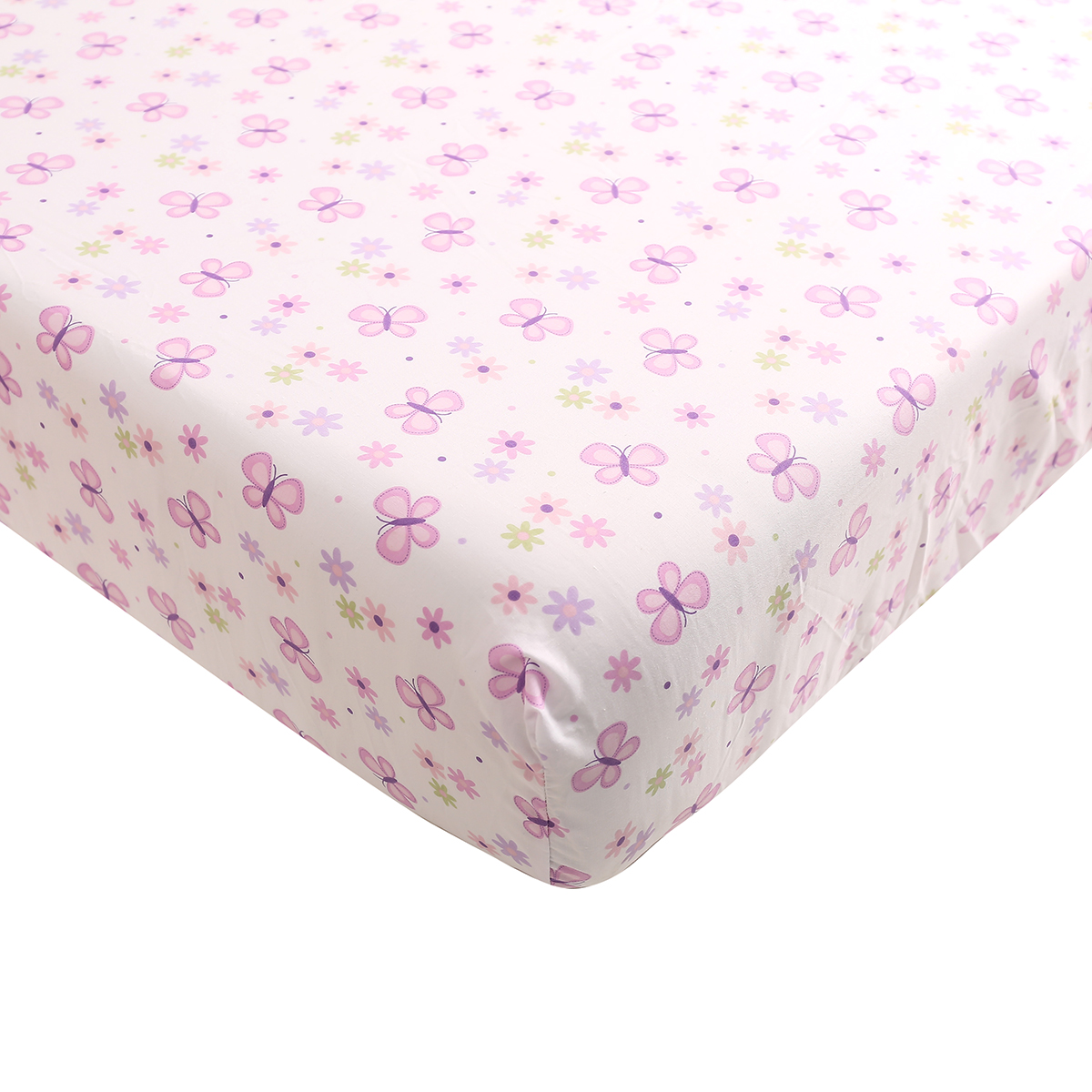 3Pcs Purple Butterfly Baby Gir - огляд і ціна Baby Nursery Bedding Sets