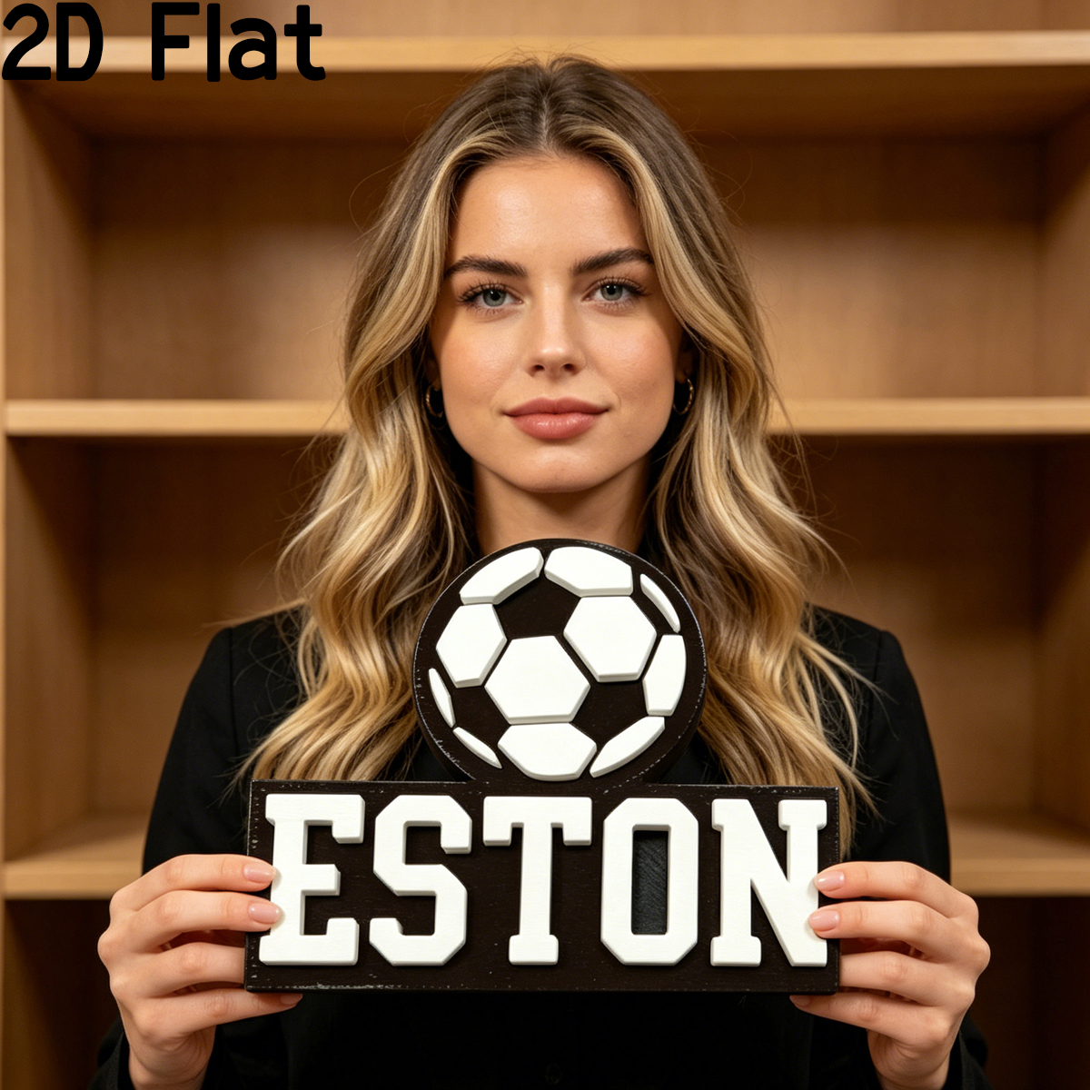 1Pc Custom Football Style Wood - огляд і ціна Baby Nursery Room