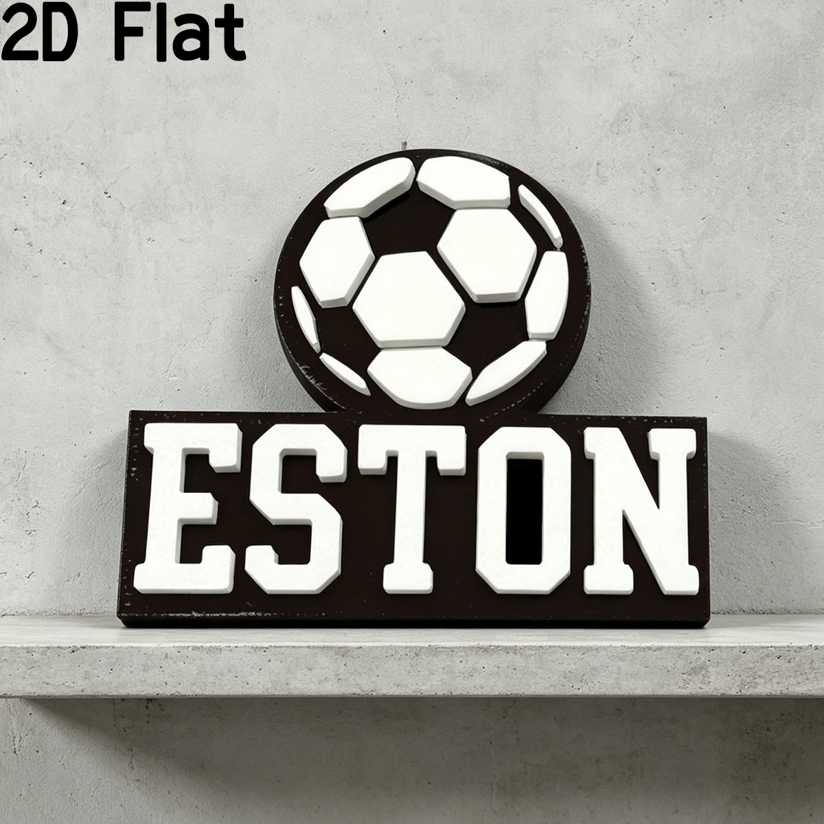 1Pc Custom Football Style Wood - огляд і ціна Baby Nursery Room