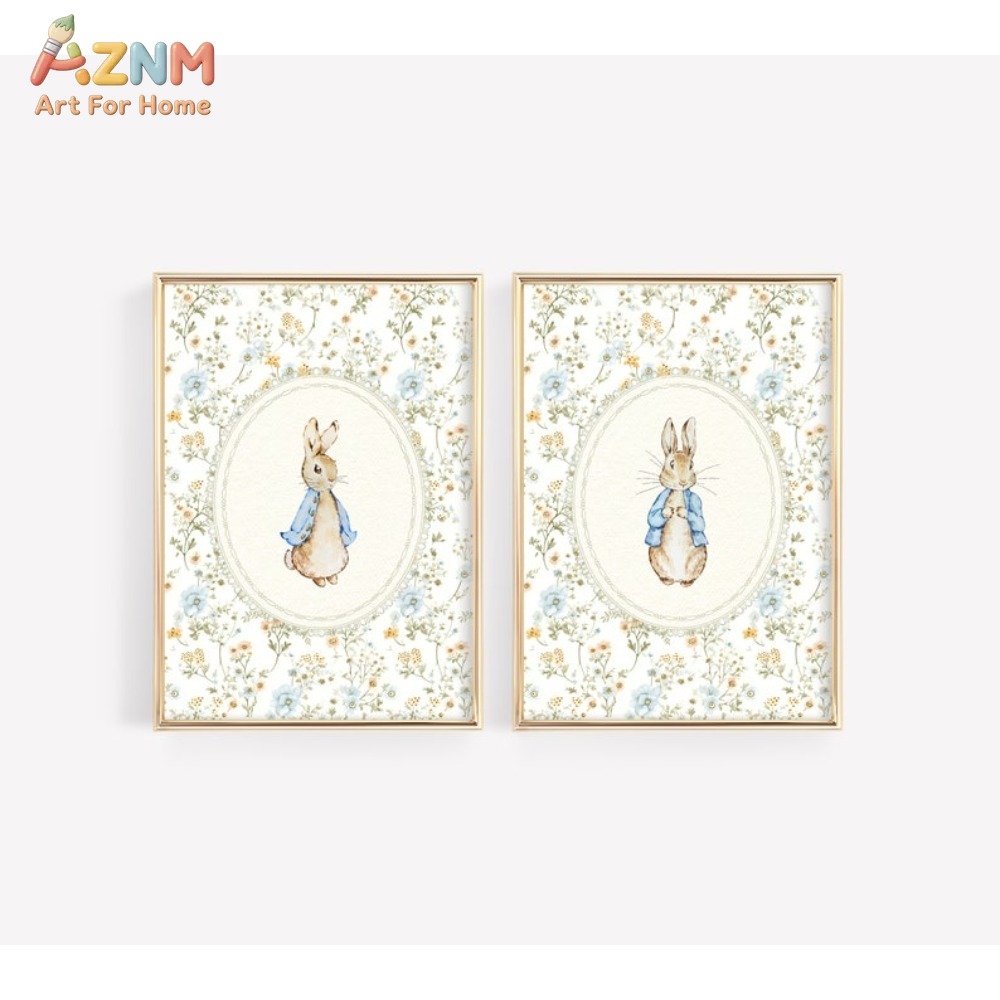AZNM Vintage Peter Rabbit Canv - огляд і ціна Baby Nursery Pictures
