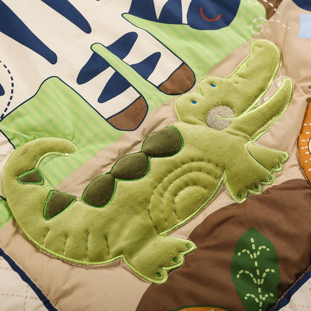 3Pcs Embroidered baby crib bed - огляд і ціна Baby Nursery Bedding Sets