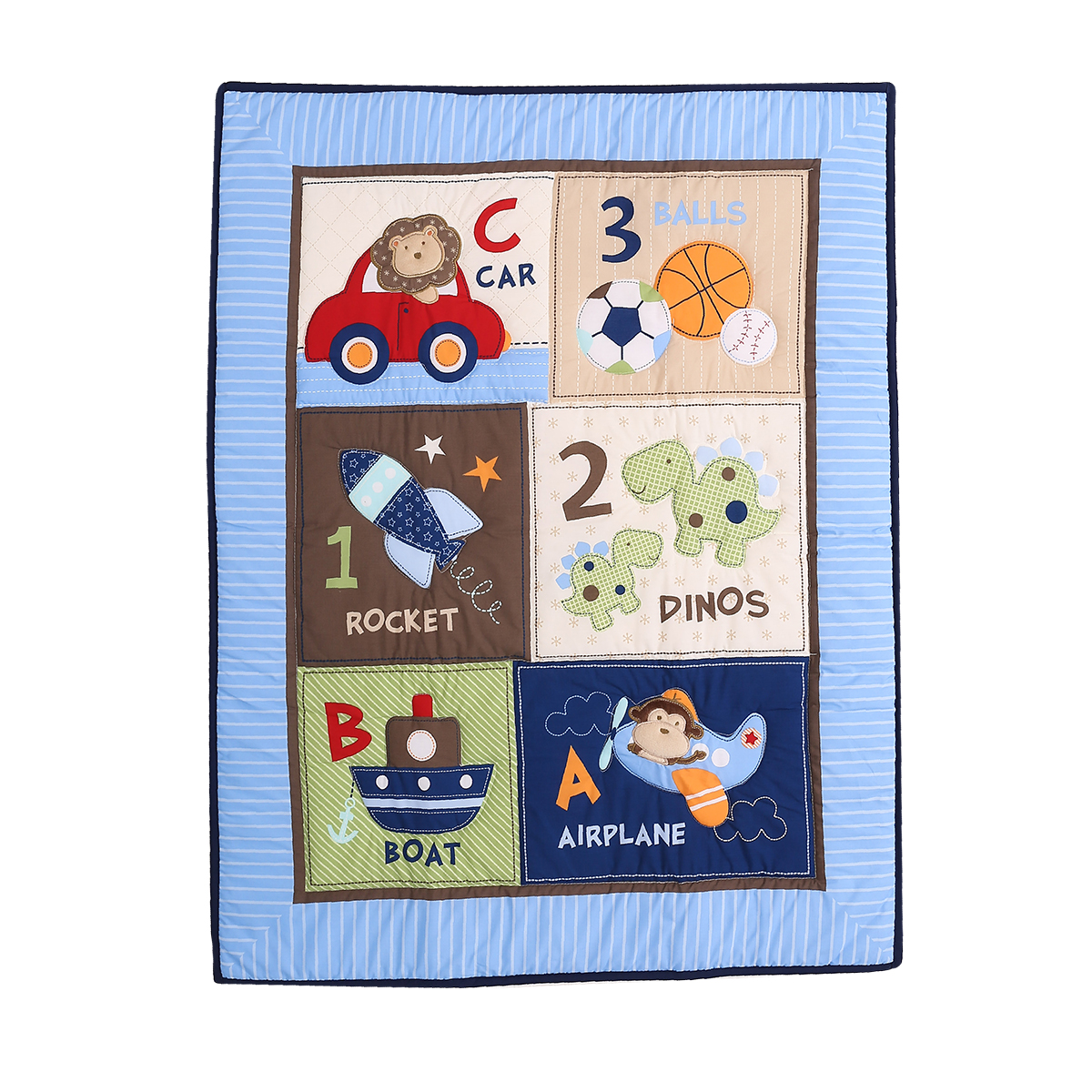 7Piece Crib Bedding Set Infant - огляд і ціна Baby Nursery Bedding Sets
