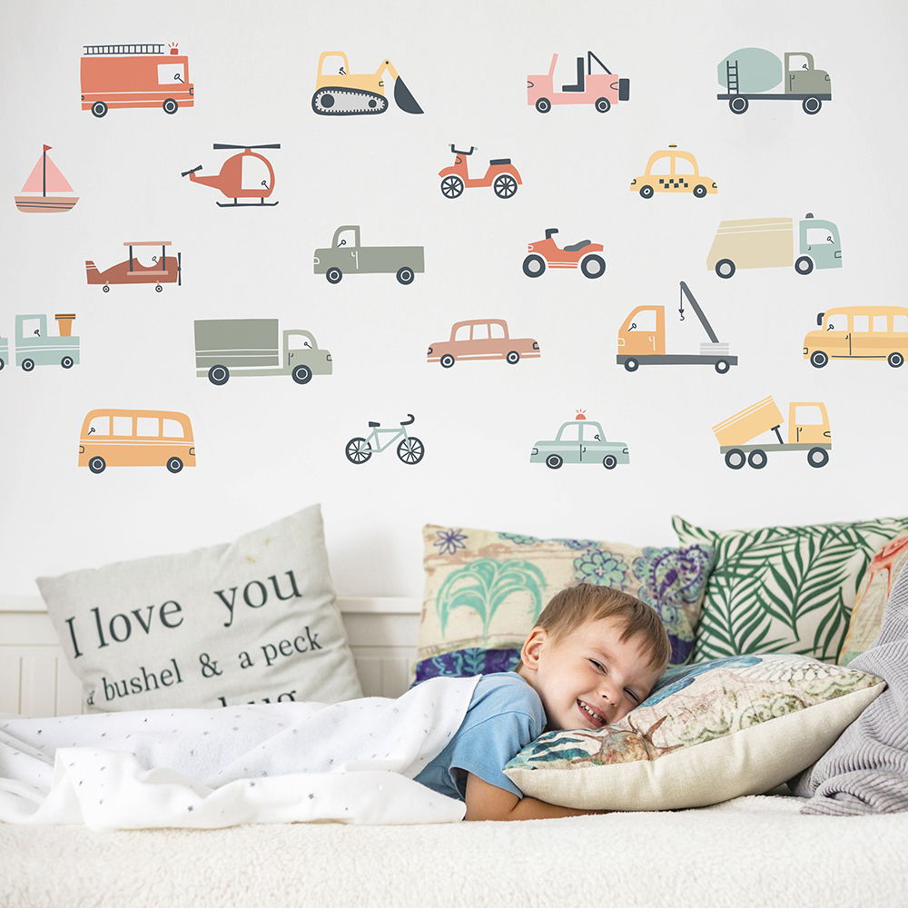 Cartoon Cars Truck Constructio - огляд і ціна Baby Nursery Set Furniture