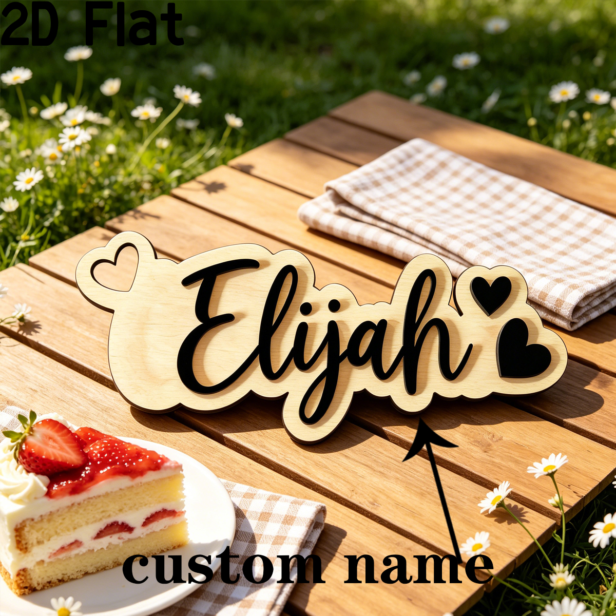 1Pc Custom Love Decor Wooden A - огляд і ціна Baby Nursery Room