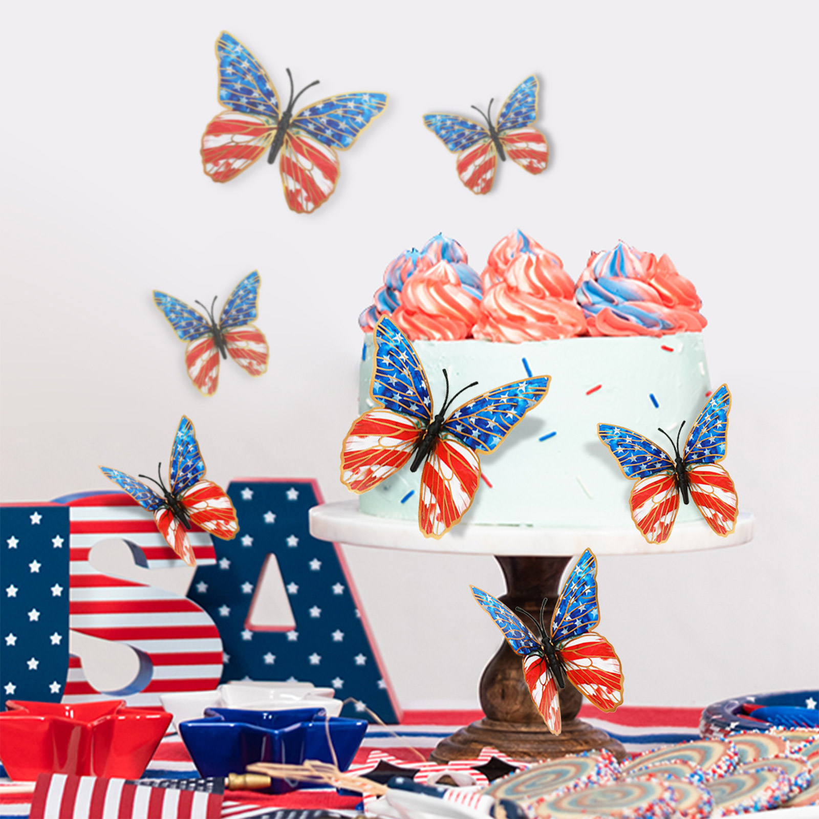 3d Butterfly Wall Stickers Ame - огляд і ціна Baby Nursery Room