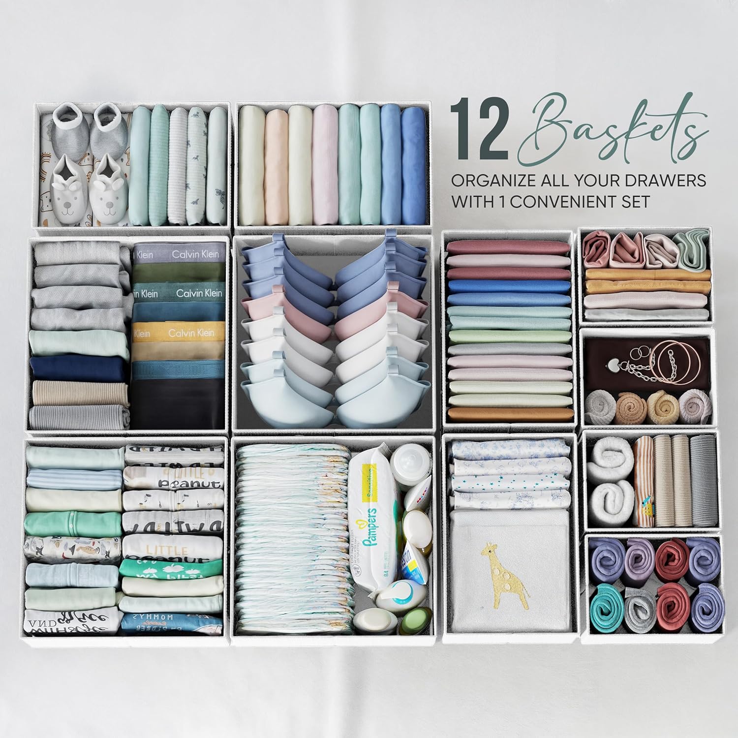 Drawer Organizer Clothes Set o - огляд і ціна Baby Nursery Drawers