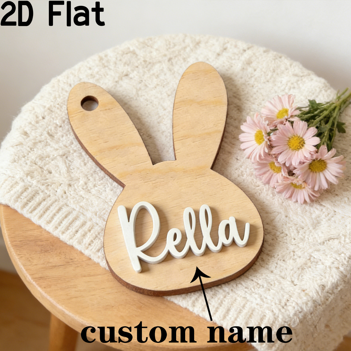 1Pc Custom Cute Animal Rabbit  - огляд і ціна Baby Nursery Room